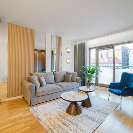 グダニスクApartament Amber Centrum Z Basenemアパートメント エクステリア 写真