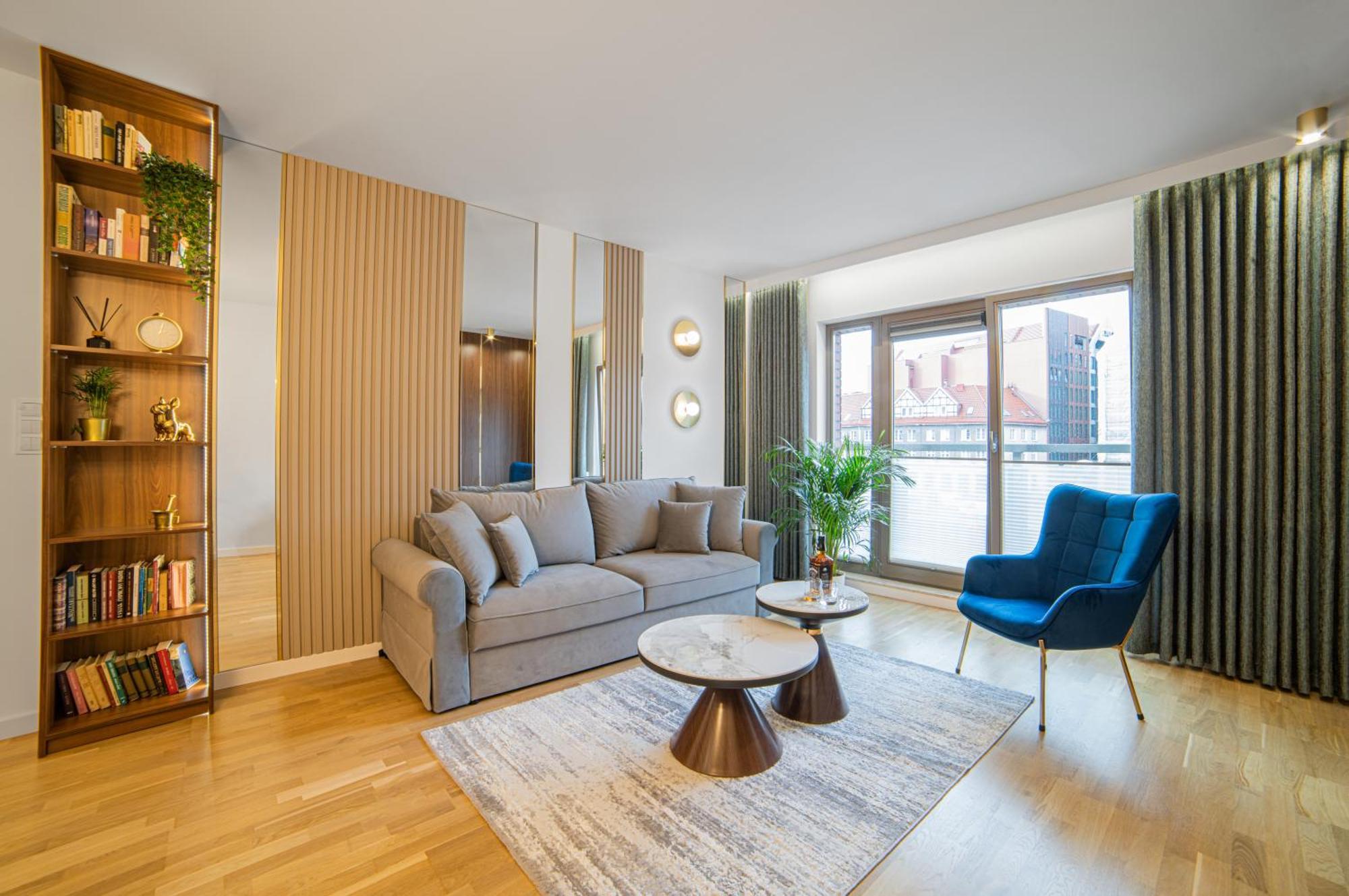 グダニスクApartament Amber Centrum Z Basenemアパートメント エクステリア 写真