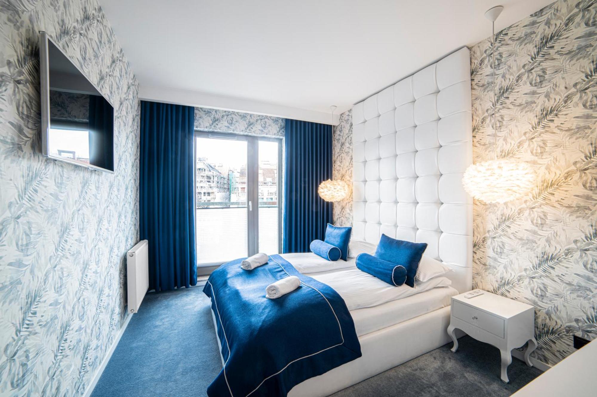 グダニスクApartament Amber Centrum Z Basenemアパートメント エクステリア 写真